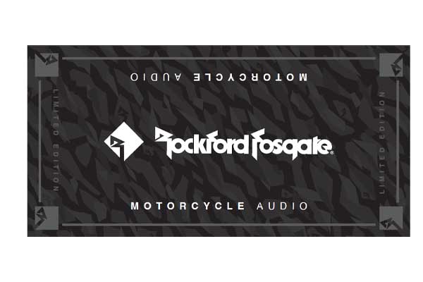  POP-RFMOTOMAT24 / ROCKFORD FOSGATE LIMITED EDITION MOTORCYCLE MAT